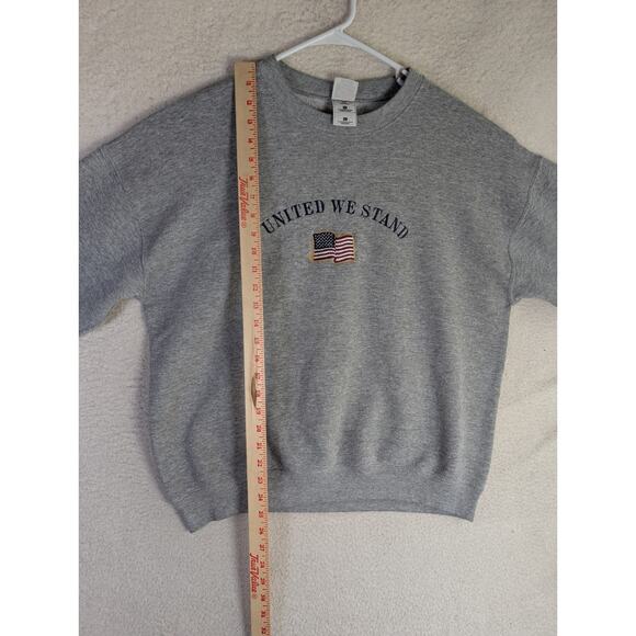 Vintage Sweatshirt Mens XL Gray Sept 9/11 Remember WTC Memorial - Picture 6 of 16